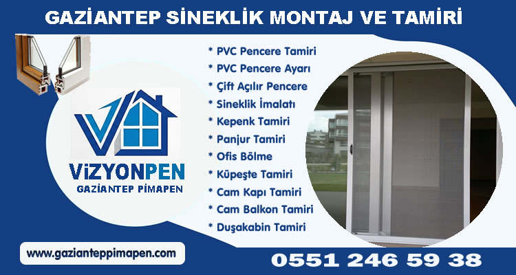 Gaziantep Sineklik Modelleri İmalatı